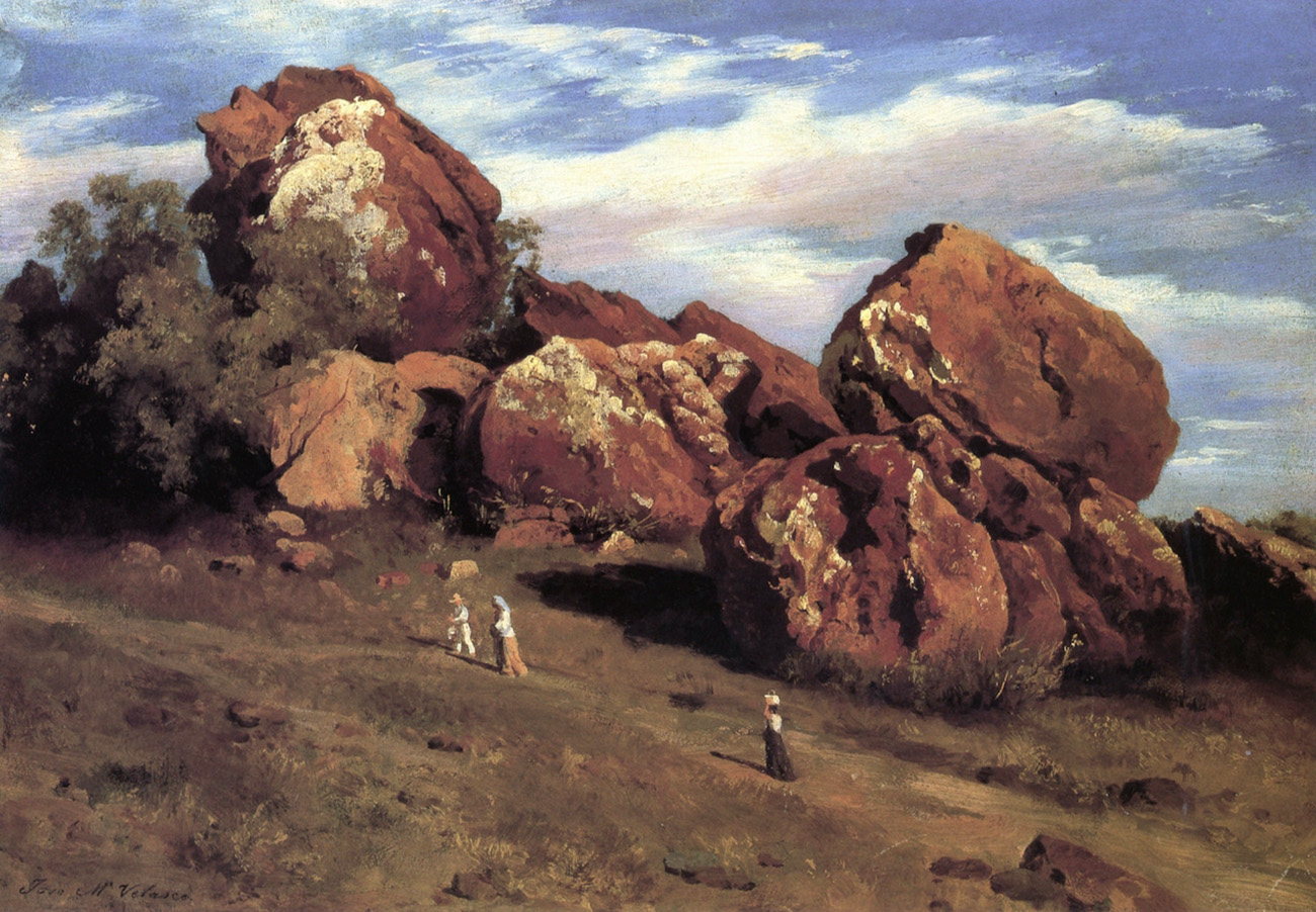 cliffs of the hill of atzacoalco